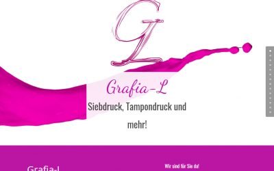 Grafia-L mit neuer Website