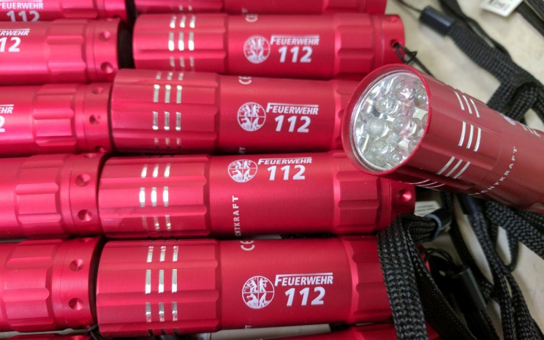 Taschenlampen für die Feuerwehr